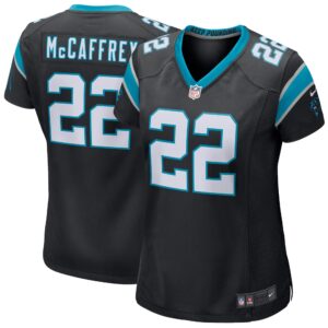 Christian McCaffrey Carolina Panthers  Women's Player Jersey - Black