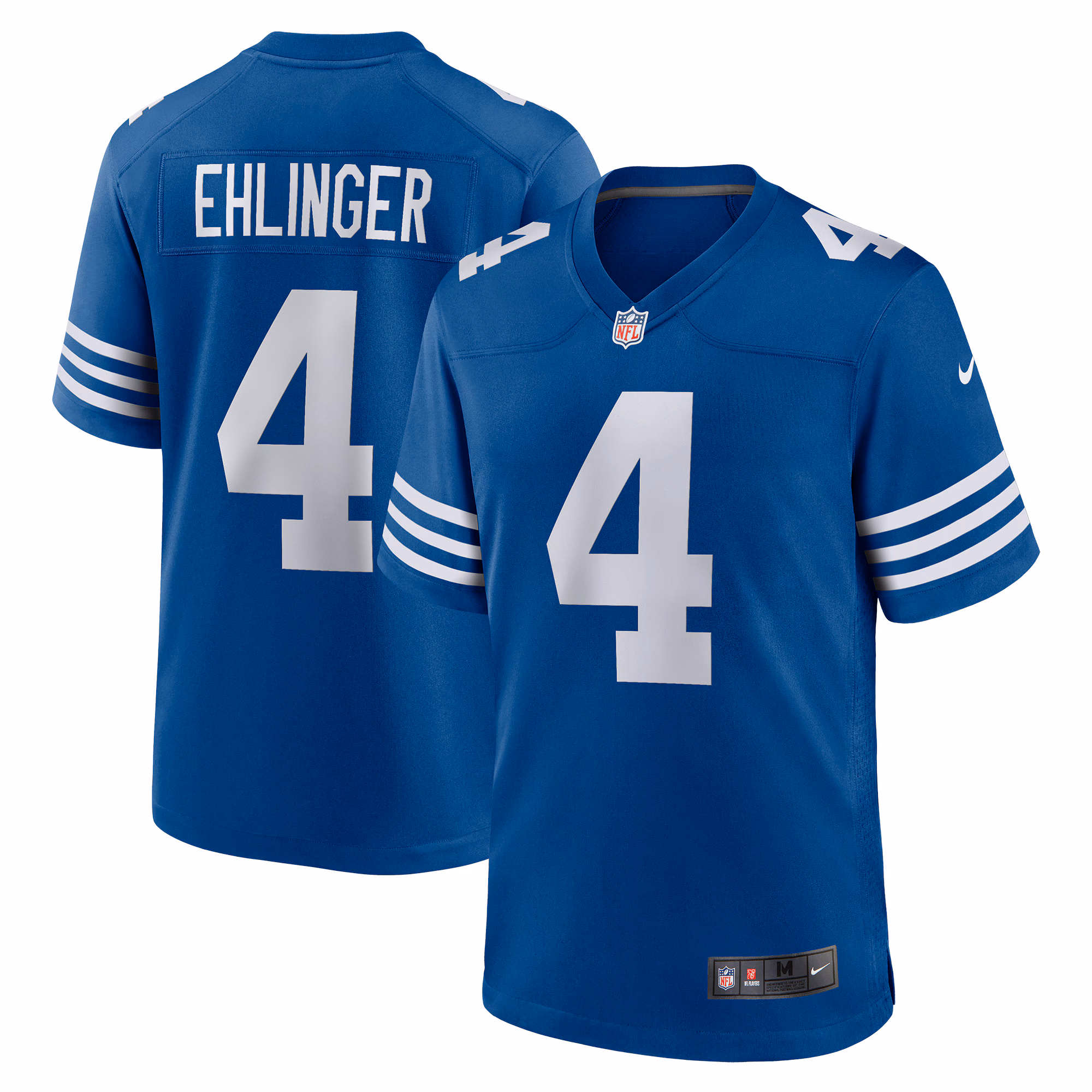 Sam Ehlinger Indianapolis Colts Game Player Jersey - Blue