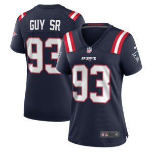 Lawrence Guy New England Patriots Women's Team Game Jersey -  Navy