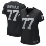 Thayer Munford Jr. Las Vegas Raiders  Women's Game Player Jersey - Black
