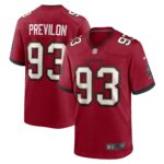 Willington Previlon Tampa Bay Buccaneers  Game Player Jersey - Red