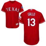 Texas Rangers #13 Joey Gallo Red Flexbase Collection Stitched Jersey