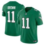A.J. Brown Philadelphia Eagles #11 Vapor F.U.S.E. Limited Jersey - Kelly Green
