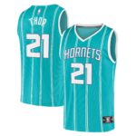 JT Thor Charlotte Hornets  2021/22 Fast Break Replica Jersey - Icon Edition - Teal