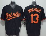 Baltimore Orioles #13 Manny Machado Black New Cool Base Stitched Jersey