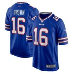John Brown Buffalo Bills  Home Game Player Jersey - Royal