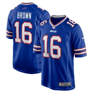 John Brown Buffalo Bills  Home Game Player Jersey - Royal