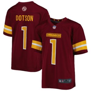 Jahan Dotson Washington Commanders Youth Game Jersey - Burgundy