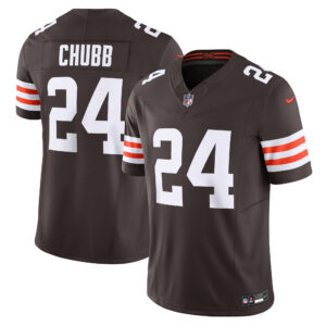 Nick Chubb Cleveland #24 Browns  Vapor F.U.S.E. Limited Jersey - Brown