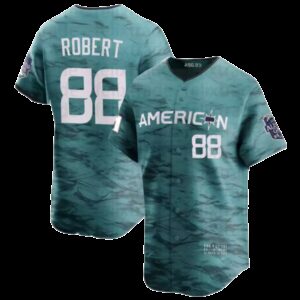 Men's American League #88 Luis Robert Jr.  Teal 2023 All-Star Limited Cool Base Jersey