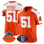 Dick Butkus #51 Chicago Bears CHI Dick Butkus Patch Throwback Vapor Limited Jersey - All Stitched