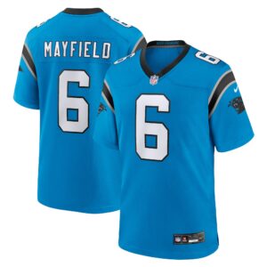 Baker Mayfield Carolina Panthers  Alternate Player Game Jersey - Blue