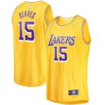 Austin Reaves Los Angeles Lakers  Fast Break Player Jersey - Icon Edition - Gold