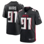 Demone Harris Atlanta Falcons  Game Jersey -  Black