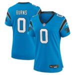 Brian Burns Carolina Panthers  Women's Alternate Game Jersey - Blue