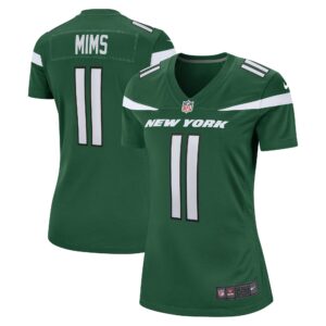 Denzel Mims New York Jets  Women's Game Jersey - Gotham Green