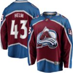 Darren Helm Colorado Avalanche Home Breakaway Player Jersey - Burgundy