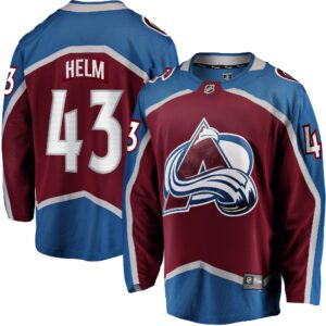 Darren Helm Colorado Avalanche Home Breakaway Player Jersey - Burgundy