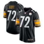 Trent Scott Pittsburgh Steelers  Game Player Jersey - Black