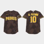 Jurickson Profar Nickname Padres 2021 Players Weekend El Patron Camo Men's Jersey