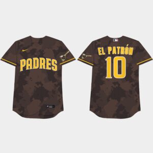 Jurickson Profar Nickname Padres 2021 Players Weekend El Patron Camo Men's Jersey