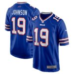 KeeSean Johnson Buffalo Bills  Home Game Player Jersey - Royal