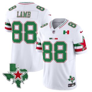 CeeDee Lamb # 88 2025 Dallas Cowboys Mexico Vapor Limited Jersey - All Stitched
