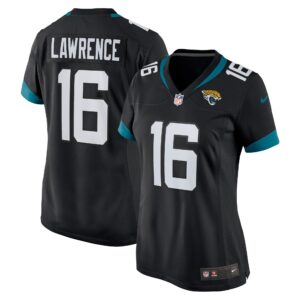 Trevor Lawrence Jacksonville Jaguars Women's Alternate Game Jersey - Black