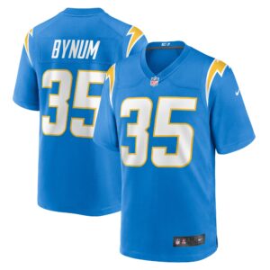 Terrell Bynum Los Angeles Chargers Team Game Jersey -  Powder Blue