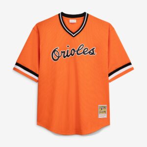 Baltimore Orioles Cal Ripken Jr. #8 Profile Orange Big & Tall Cooperstown Collection Mesh Batting Practice Jersey