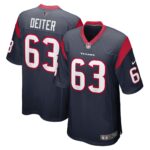Michael Deiter Houston Texans  Team Game Jersey - Navy