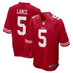 Trey Lance San Francisco 49ers  Game Jersey - Scarlet