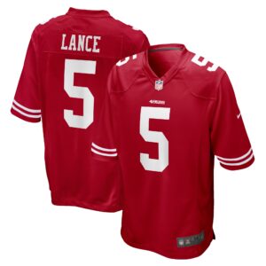 Trey Lance San Francisco 49ers  Game Jersey - Scarlet