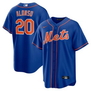 Men's New York Mets Pete Alonso  Royal Alternate Replica Player Name Jersey