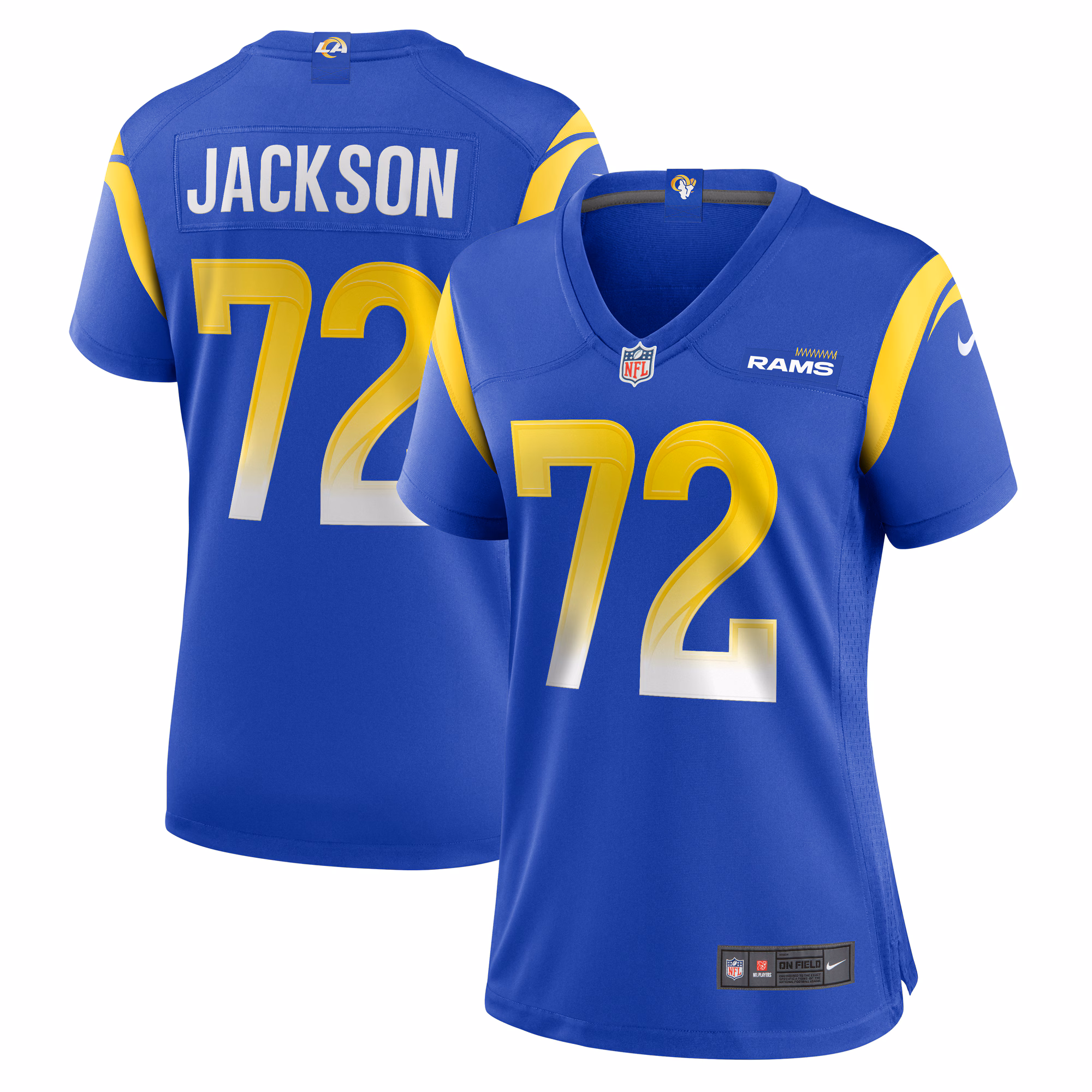 Jonah Jackson Los Angeles Rams Women's Team Game Jersey -  Royal