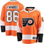 Joel Farabee Philadelphia Flyers Home Team Breakaway Player Jersey - Orange