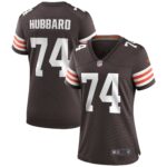 Chris Hubbard Cleveland Browns  Women's Game Jersey - Brown