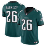 Men's Philadelphia Eagles #26 Saquon Barkley Midnight Green Vapor F.U.S.E. Limited Jersey