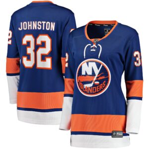 Ross Johnston New York Islanders Women's Home Breakaway Player Jersey - Royal