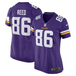 Jake Reed Minnesota Vikings Women's Retired Player Game Jersey - Purple