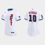 Men's Pittsburgh Pirates #10 Bryan Reynolds White 2021 All-Star Game Jersey