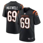 Devonnsha Maxwell Cincinnati Bengals Team Game Jersey -  Black