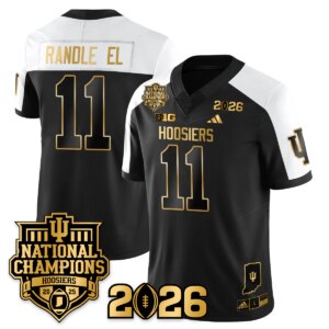 Randle El #11 Indiana Hoosiers Vapor Limited Football Jersey - 2025 National Champions - All Stitched