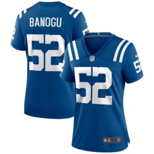 Ben Banogu Indianapolis Colts  Women's Game Jersey - Royal
