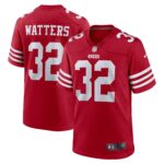 Ricky Watters San Francisco 49ers  Retired Player Game Jersey - Scarlet