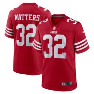 Ricky Watters San Francisco 49ers  Retired Player Game Jersey - Scarlet