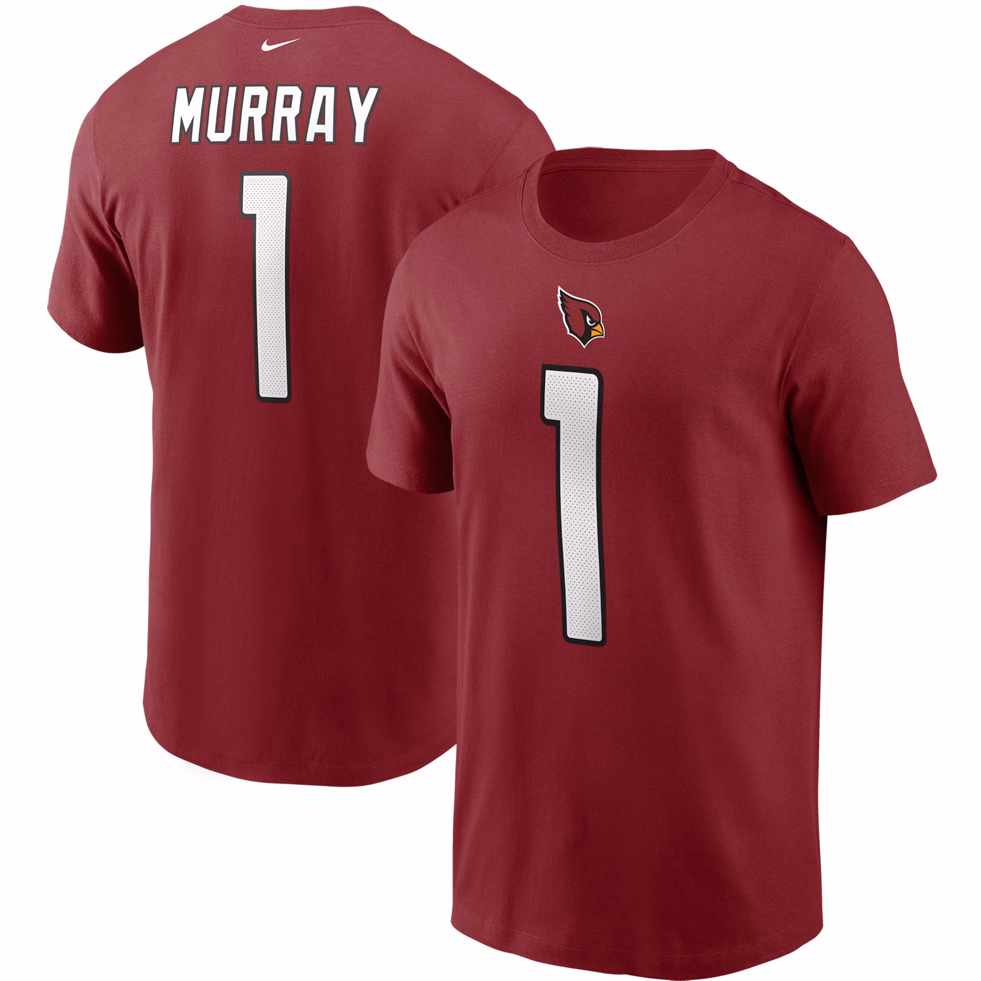 Men's Kyler Murray Cardinal Arizona Cardinals Name & Number T-Shirt