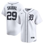 Tarik Skubal #29 Detroit Tigers Home Limited Player Jersey - White