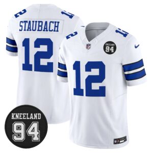 Dallas Cowboys #94 Marshawn Kneeland Memorial Patch Vapor Limited Jersey - All Stitched