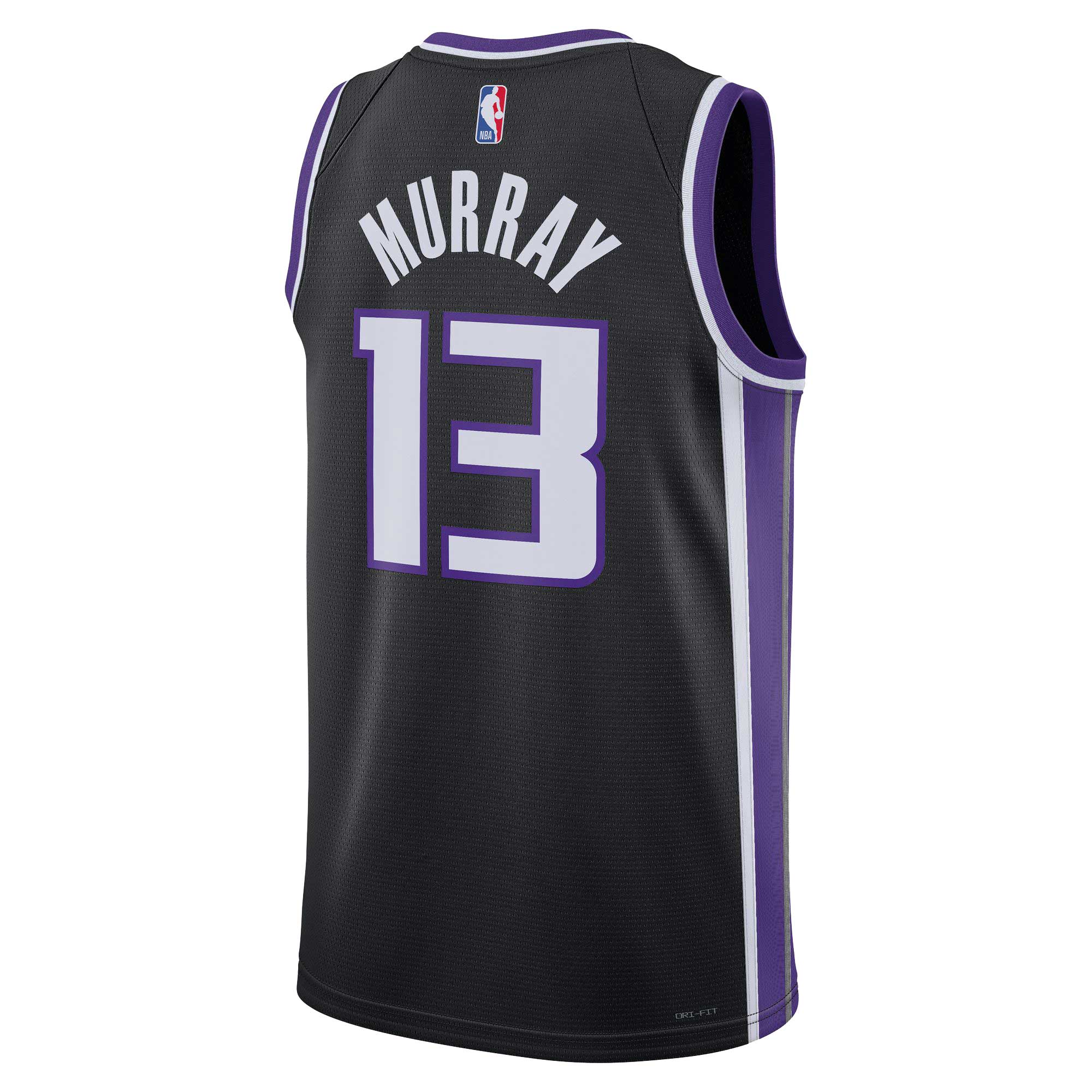 Keegan Murray Sacramento Kings Unisex Swingman Jersey - Icon Edition - Black - Image 3